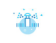 © Aam360 - Water Sprinkler Stroke Line Icon