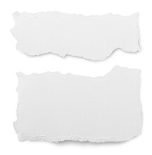 Paper Isolated On White Background With Clipping Path.