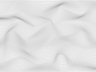 Wavy linear abstract texture.