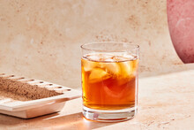 Iced Whiskey Drink 