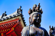 京都、六波羅蜜寺境内の十一面観音立像