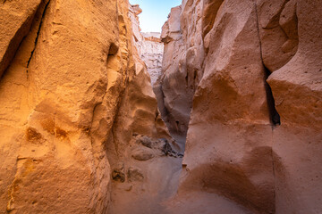 Wall Mural - amazing canyon slot of quebrada de culebrillas in arequipa, peru