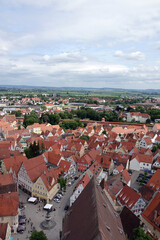 Wall Mural - Blick vom Daniel in Noerdlingen