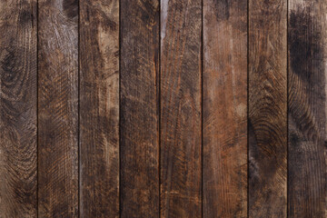 Wall Mural - vintage weathered wood planks background. grunge wooden texture.