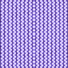 Fototapete - Pattern of cylindrical shapes with a trendy gradient. Geometric digital background. 3d rendering illustration