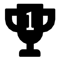 Wall Mural - Trophy Vector Icon