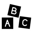 © alwan - alphabet box toy icon