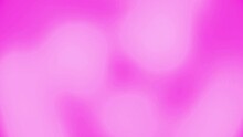 Soft Light Pink Blurry Gradient Animation. 2D Rendering Abstract Background