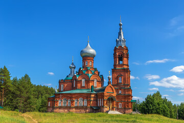 Wall Mural - Stone church, Shirkovo, Russia