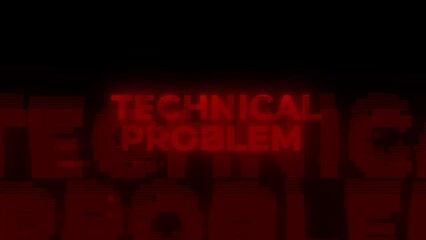 Technical Problem Red Warning Error Alert Computer Virus alert Hacking Message Glitch. User interface system failure window, fatal critical messages. Damaged problem warnings. Failed operations