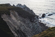 © maaramore©	 - Cliffs and mountain on irish coast, county Mayo, Irish nature landscape.