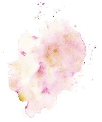 Wall Mural - watercolor paint splashes