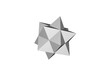 3D illustration of STELLATED RHOMBIC DODECAHEDRON isolated