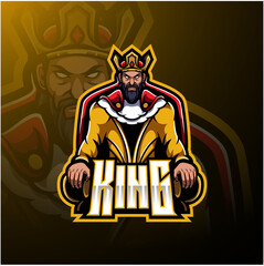 Canvas Print - The King esport mascot 