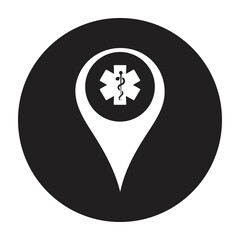 Poster - Drug store location icon