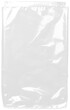 © wijhatun - plastic transparent cellophane bag on white background. The texture looks blank and shiny. The plastic surface is wrinkly and tattered making abstract pattern.