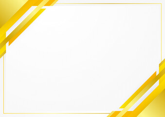 Wall Mural - modern orange yellow white abstract background for business presentation design template