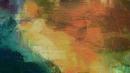 abstract background from the smears of acrylic paint. mixing multicolored oil paint. textured arrang