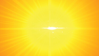 Wall Mural - yellow background with glowing light effect design