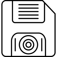 Sticker - Floppy Disk Icon