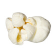 Single popcorn seed, macro shot isolated on transparent background as png clipart