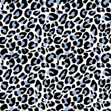 Snow Leopard Design Seamless Animal Background, Snow Leopard Skin