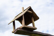 Old wooden Bird feeder