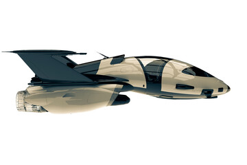 Wall Mural - spaceship universe explorer