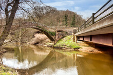 Three Bridges At Glaisdale, North Yorkshire
