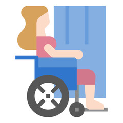 Canvas Print - disabled icon