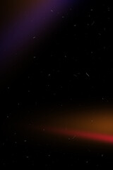 Wall Mural - black, blue, pink and orange overlay background with grains and dusts