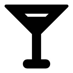 Sticker - Cocktail Drink Vector Icon