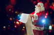 © alphaspirit - Santa Claus is full of presents request to delivery