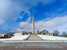Obelisk "Hero City Minsk" And Belarusian Great Patriotic War Museum, Minsk, Belarus