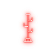 Poster - hanger neon icon