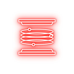 Sticker - Teleporter technology neon icon