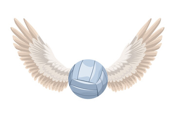 Sticker - volleyball sport ball flying