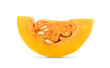 butternut squash slice  isolated on transparent png