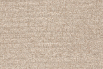 Wall Mural - Brown fabric cloth texture background, seamless pattern of natural textile.