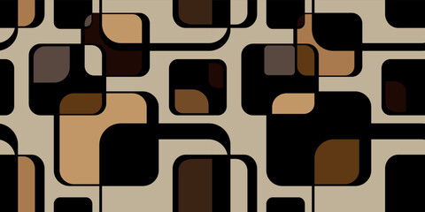 seamless pattern with abstract geometric shapes	