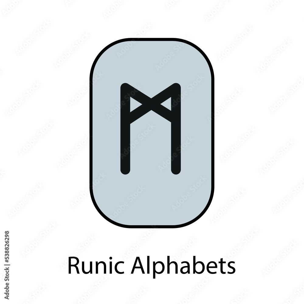 Runic Alphabets. Complete collection of Rune alphabet, futhark. Writing ...