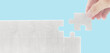 © violetkaipa - Connecting jigsaw puzzle. Business solutions success