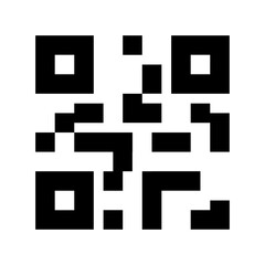 Poster - QR Code Flat Vector Icon