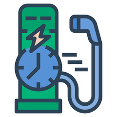 Wall Mural - quick charger icon