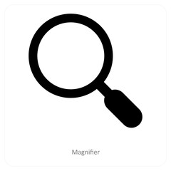 Wall Mural - Magnifier