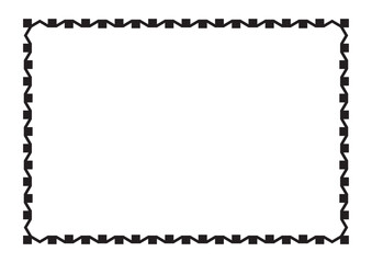 Wall Mural - vector vintage style page border