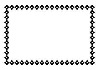 Wall Mural - vector vintage style page border