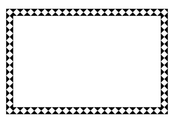 Wall Mural - vector vintage style page border