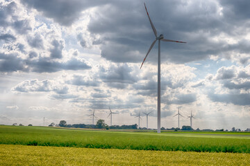 An alternative type of electrical generation using a wind power generator