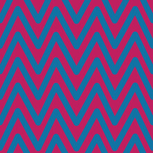Blue And Pink Stripes Seamless Pattern Background.  Perfect For Fabric, Scrapbooking, Quilting, Wallpaper And Many More Projects.